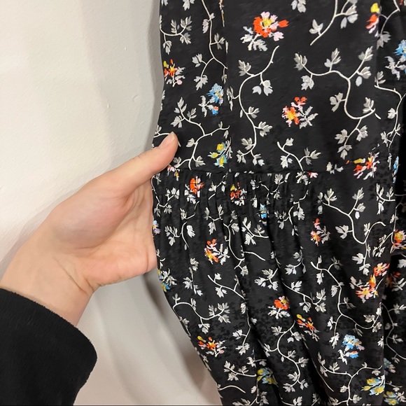 Rebecca Taylor 100% silk jacquard dress - Picture 4 of 8